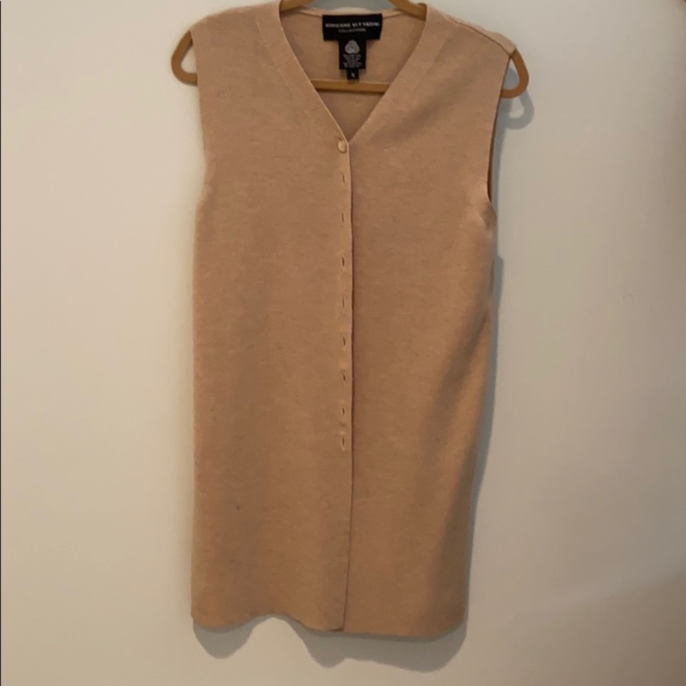 Long sweater vest